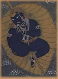 Infant Krishna