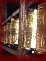 prayer wheels