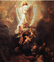 The Ascension by Rembrandt