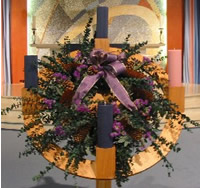 Advent wreath