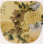 Chrystanthemums by Zhao Zhiqian