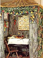 Sukkot booth